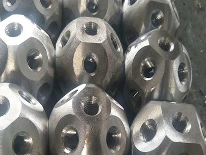 牡丹江螺栓球网架杆件制作