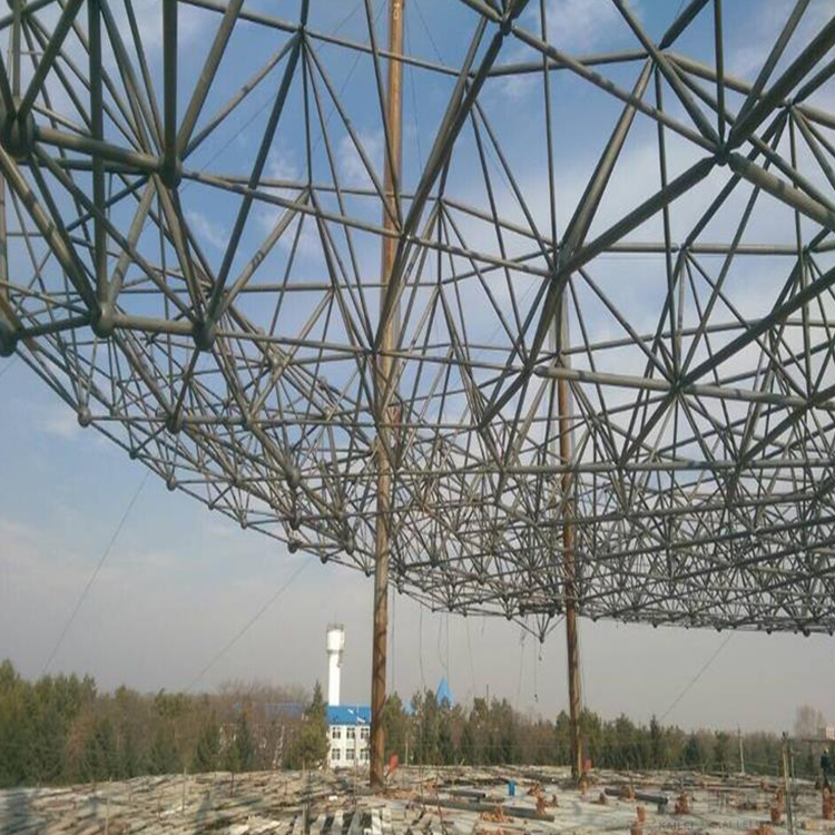 牡丹江球形网架钢结构施工方案